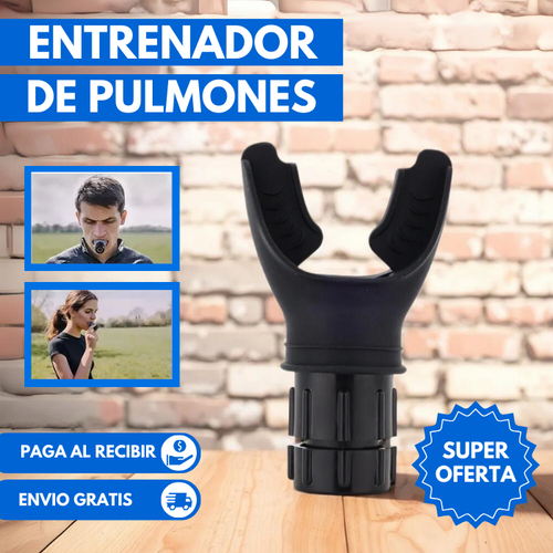 Entrenador De Pulmones - Mejora tu Estado Físico + Guía de uso