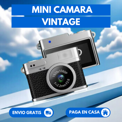 Mini Camara retro (Vintagetimes)