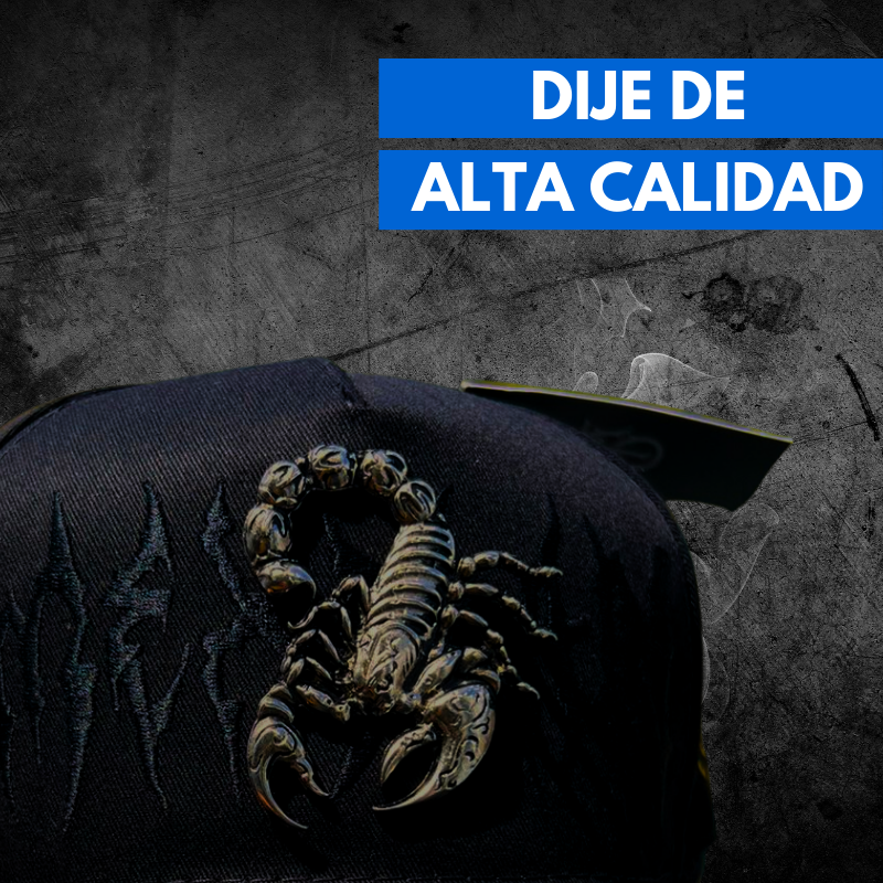 Gorra Belica "EL ESCORPION" ( Diseño Exclusivo )