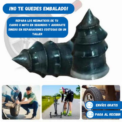 KIT DE REPARACION DE NEUMATICOS - TorniFix™