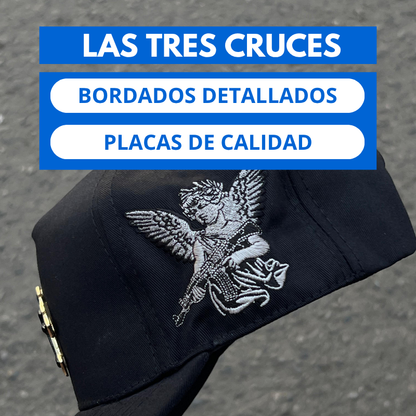 Gorra Belica " LAS 3 CRUCES" (Diseño Exclusivo)