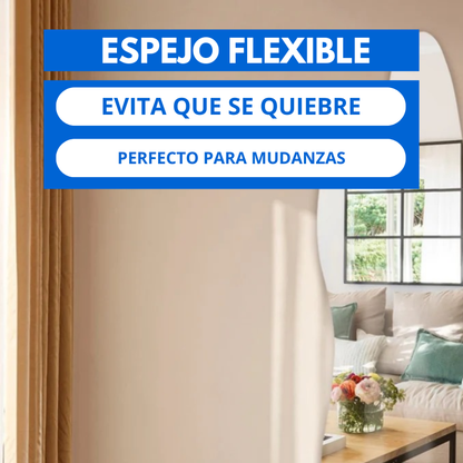 Espejo Completo Acrilico Flexible ( 120 cm x 35 cm )