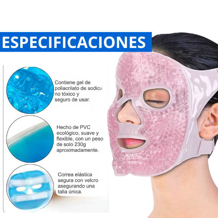 Mascarilla de Gel Facial antihinchazon