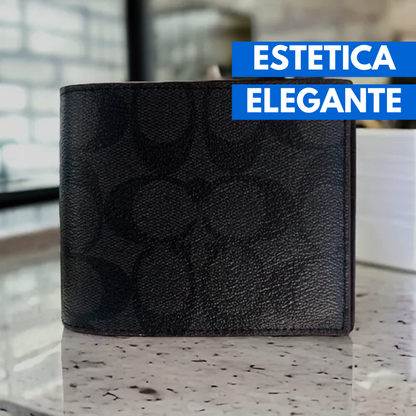 Billetera COACH G5 + Caja y certificado de autenticidad