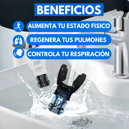 Entrenador De Pulmones - Mejora tu Estado Físico + Guía de uso