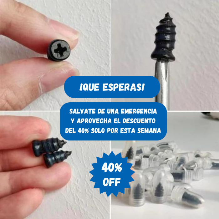 KIT DE REPARACION DE NEUMATICOS - TorniFix™