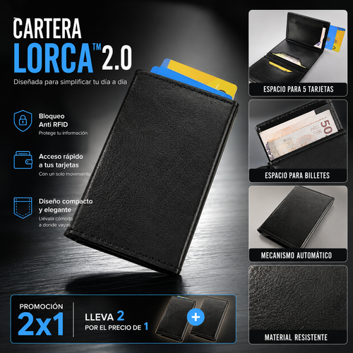 Cartera Lorca™ 2.0 | Promoción Especial 2x1