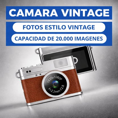 Mini Camara retro (Vintagetimes)