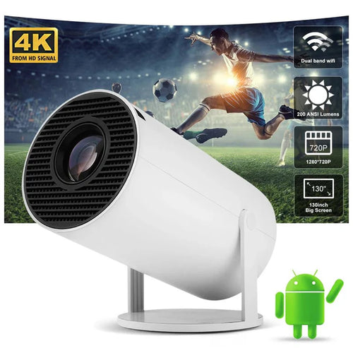 Proyector Portátil CINEULTRA 4K - Proyección de Cine Importado de USA