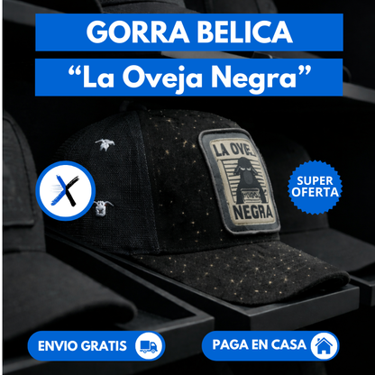 Gorra Belica " La Oveja Negra"