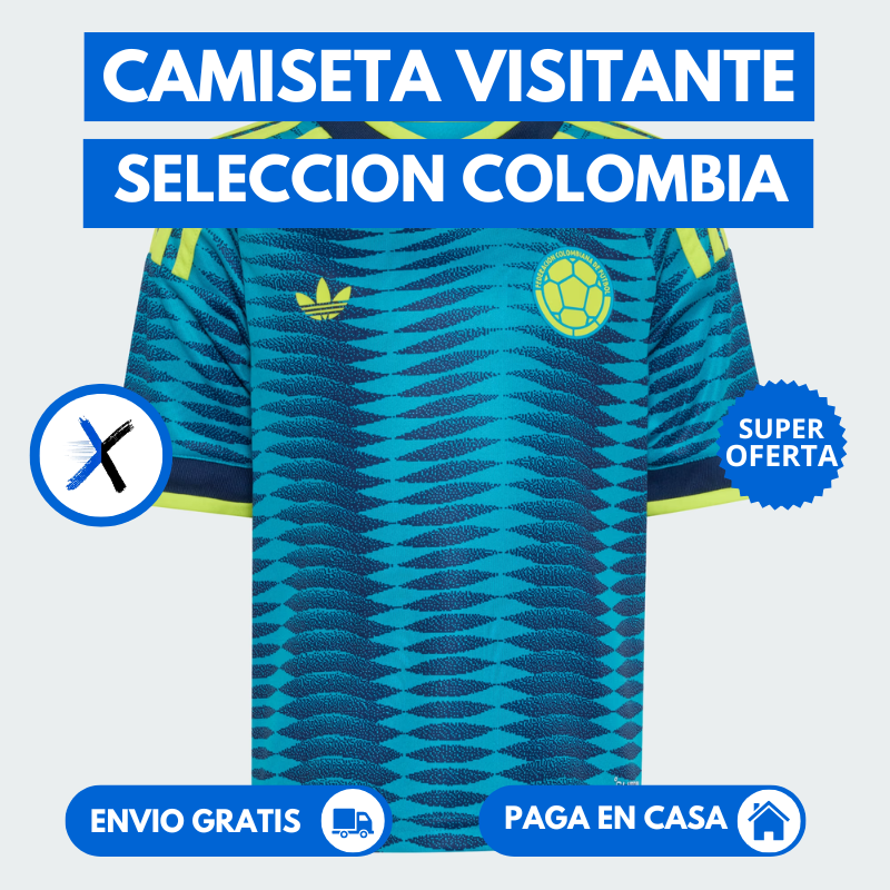 Camiseta Visitante Seleccion Colombia " Edicion Mundialista 2026" 1.1