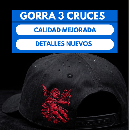 Gorra Belica "3 CRUCES  " Diseño exclusivo