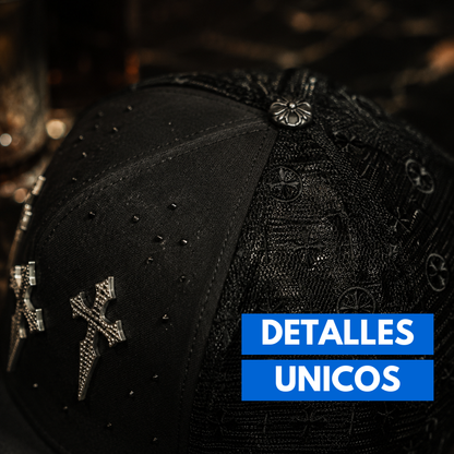 Gorra Belica "3 Cruces Cromadas" (SOLO 100 UNIDADES)